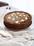 Crostata Vegana con Hummus Dolce di Ceci al Cacao Senza Cottura