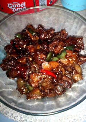 Foto resep Oseng~oseng kambing :)