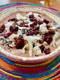 Kéfir con cacao y frutos secos