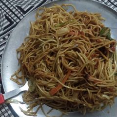 Veg Spicy chowmein A picture of Veg Spicy chowmein.