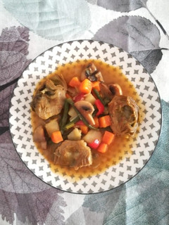 Una foto de Guiso de verduras