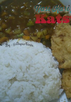 Foto resep Nasi Kari Jepang + Katsu