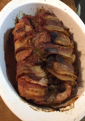 Una foto de Chanchito Enrollado con Tocino Crocante