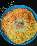 Pizza cơm trứng cho bé