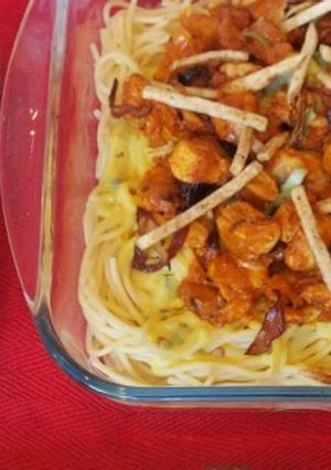 A picture of Khow suey.