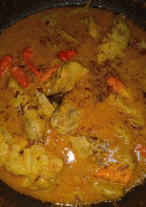Foto resep Sayur ayam santan