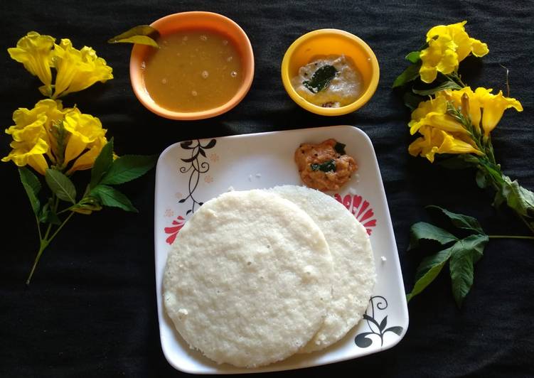 Recipe of Super Quick Homemade Tatte idli / Mysore mallige idli