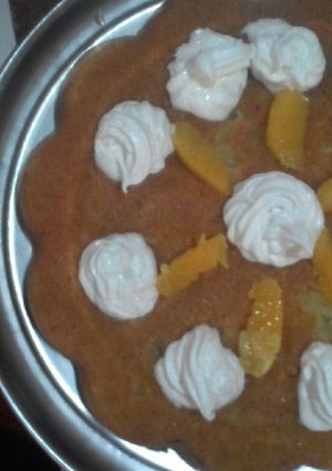 صورة لوصفة بسبوسة بالبرتقال