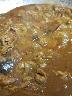 A picture of My Lamb Curry (masala) 😀.