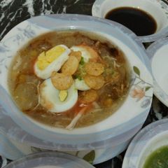 A picture of Chicken Corn Soup.