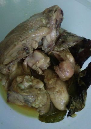 Foto resep Ayam Ungkep Bumbu Kuning