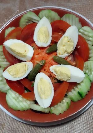 Une photo de Salade de crudités 🍴