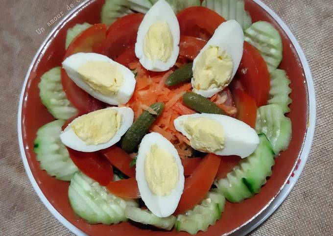 Salade de crudités 🍴