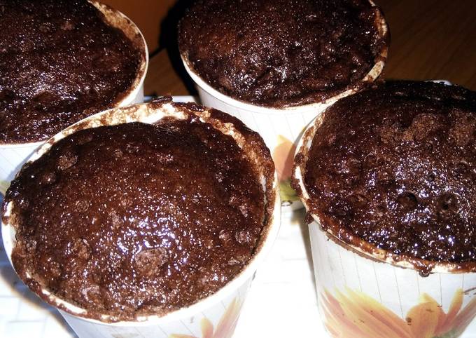 Recipe of Super Quick Chocolate glass cake