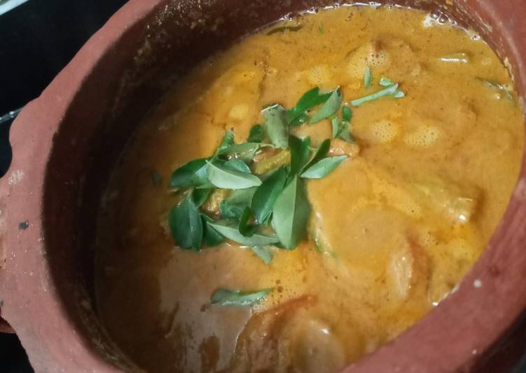 How To Learn Dried prawns Raw mango curry