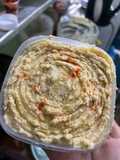 Hummus de garbanzo sin ajo