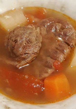 清燉番茄牛腱湯 的食譜成品照片