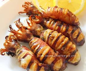 Resep Populer Cumi Panggang Madu Yummy Mantul