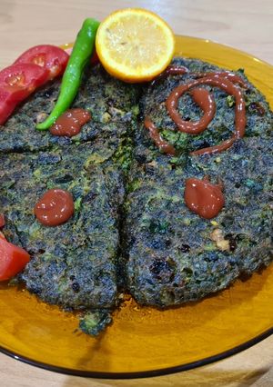 عکسی از دستور کوکو سبزی