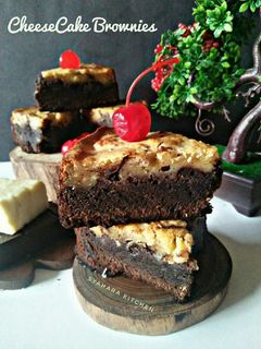 Foto resep 29 - 3 CheeseCake Brownies