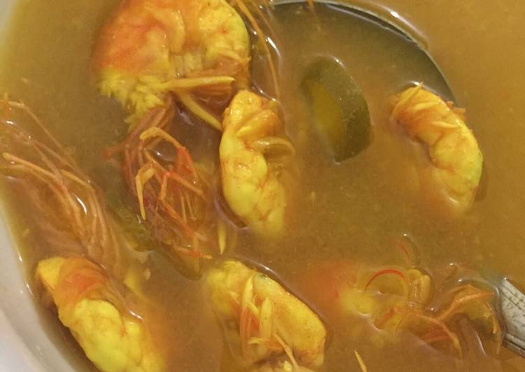 Langkah Membuat Asam Keung Udang yang Bikin Ngiler