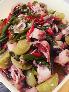 Foto resep Cumi Asin Cabe Ijo