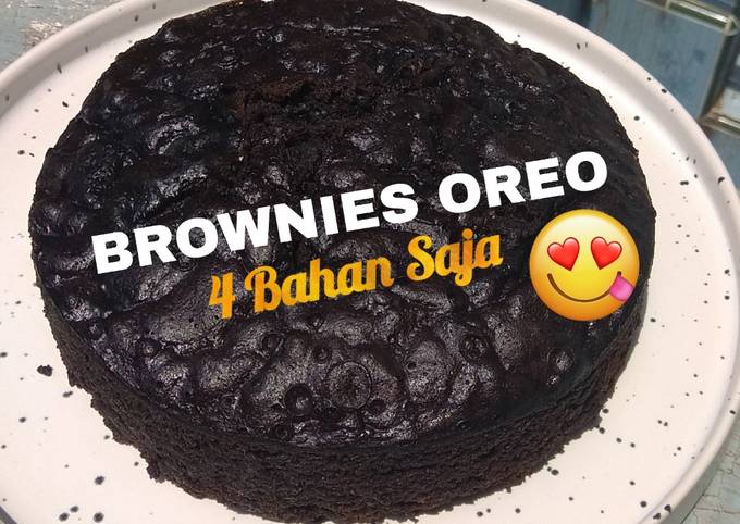Resep Brownies Oreo 4 Bahan Saja Oleh Bunda Alwa - Cookpad Resep Brownies Oreo 4 Bahan Saja Oleh Bunda Alwa - Cookpad