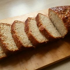 A picture of Vickys Syrup Loaf Cake, GF DF EF SF NF.