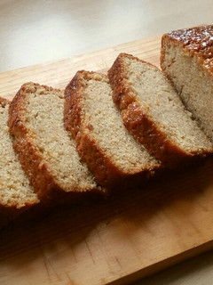 A picture of Vickys Syrup Loaf Cake, GF DF EF SF NF.