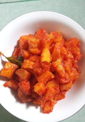 Foto resep Sambel goreng kentang