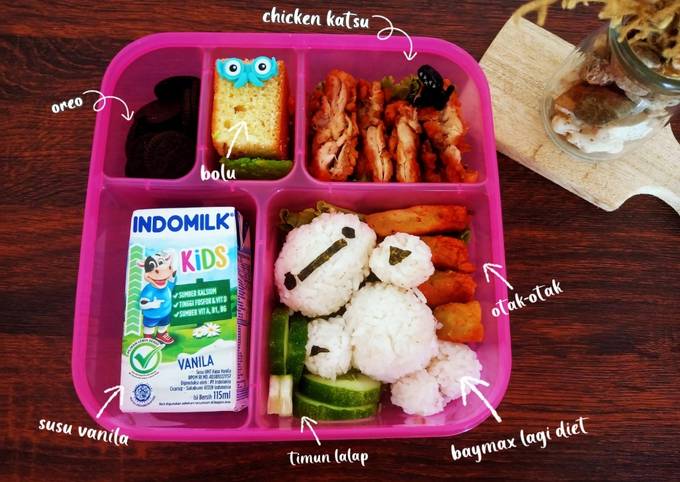 Roll-Ups Bento Isi Daging dan Sayuran Bekal Sekolah