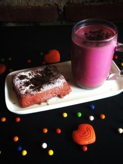 Foto resep Red Velvet Coffee Latte