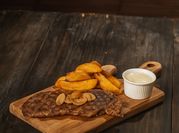 Gambar beef steak minyak goreng