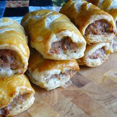 Herby Sausage Rolls A picture of Herby Sausage Rolls.