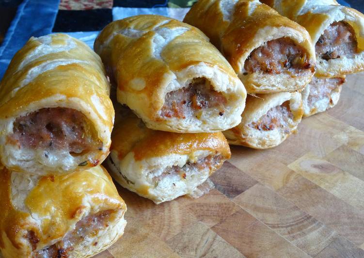 How to Make Homemade Herby Sausage Rolls