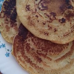 A picture of Puffy pancakes.
