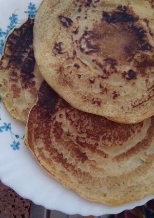 A picture of Puffy pancakes.