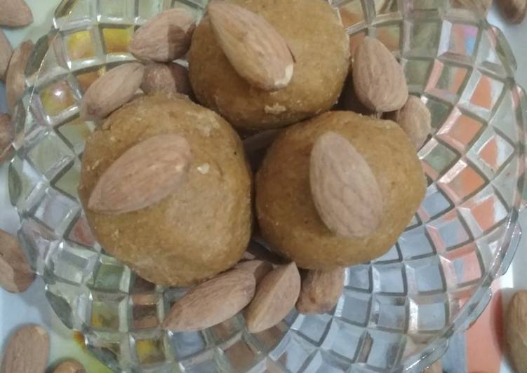 Simple Way to Prepare Quick Wheat flour laddu