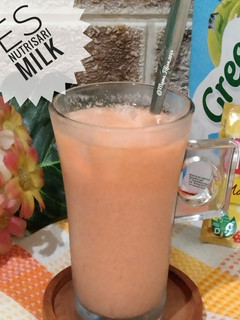 Foto resep Es Nutrisari Milk