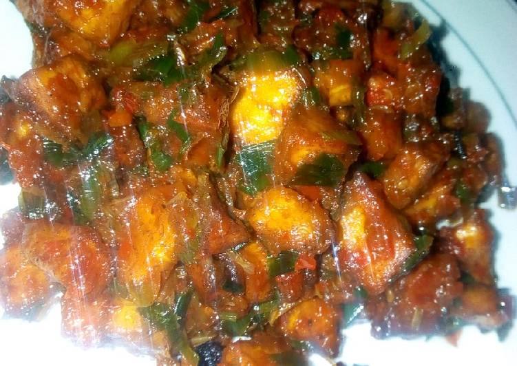 Recipe: Appetizing Plantain Pepper Sauce This is Secret Recipe  From My Kitchen !!