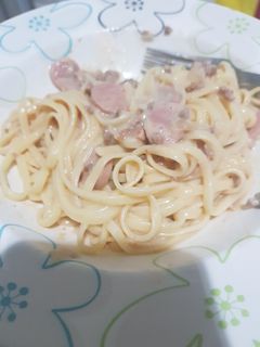 Foto resep Fettucini carbonara