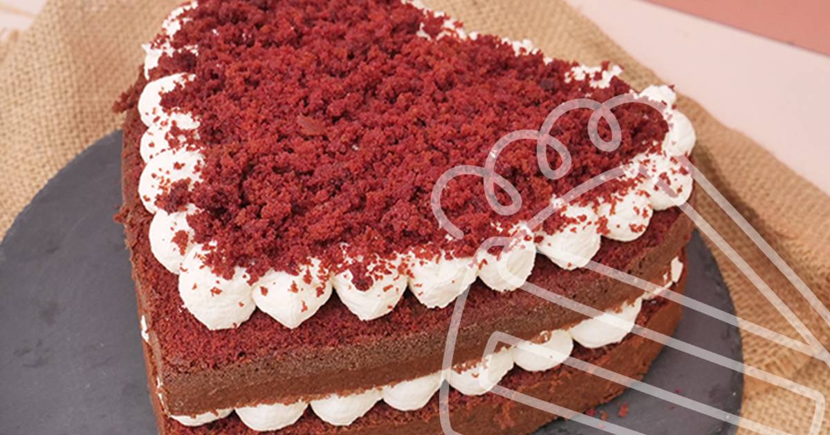 Resep Red Velvet Naked Cake Oleh Rich Products Indonesia Cookpad