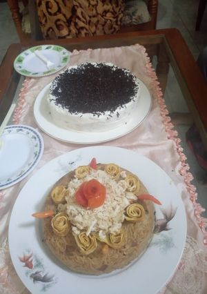 Foto resep Cake ultah sederhana tanpa timbangan