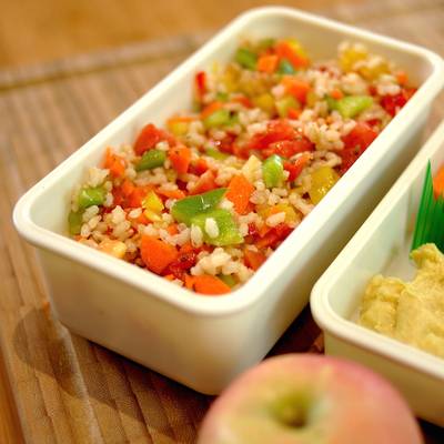 Ideas de lunch saludable {FitKen} Receta de FitKen Vida Bonita- Cookpad