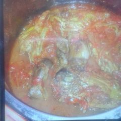 A picture of Chicken stew.