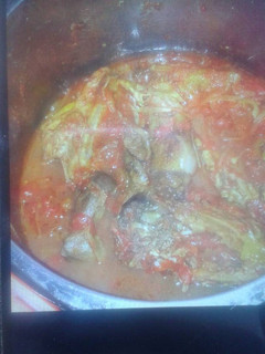 A picture of Chicken stew.