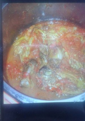 A picture of Chicken stew.