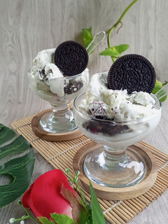Foto resep Ice Cream Oreo Homemade