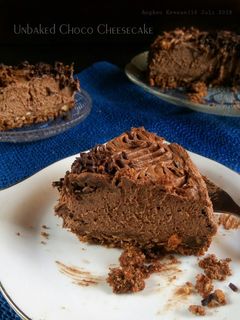 Foto resep Unbaked Choco Cheesecake