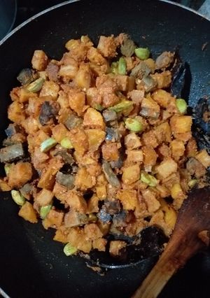 Foto resep Sambal goreng kentang ati pete